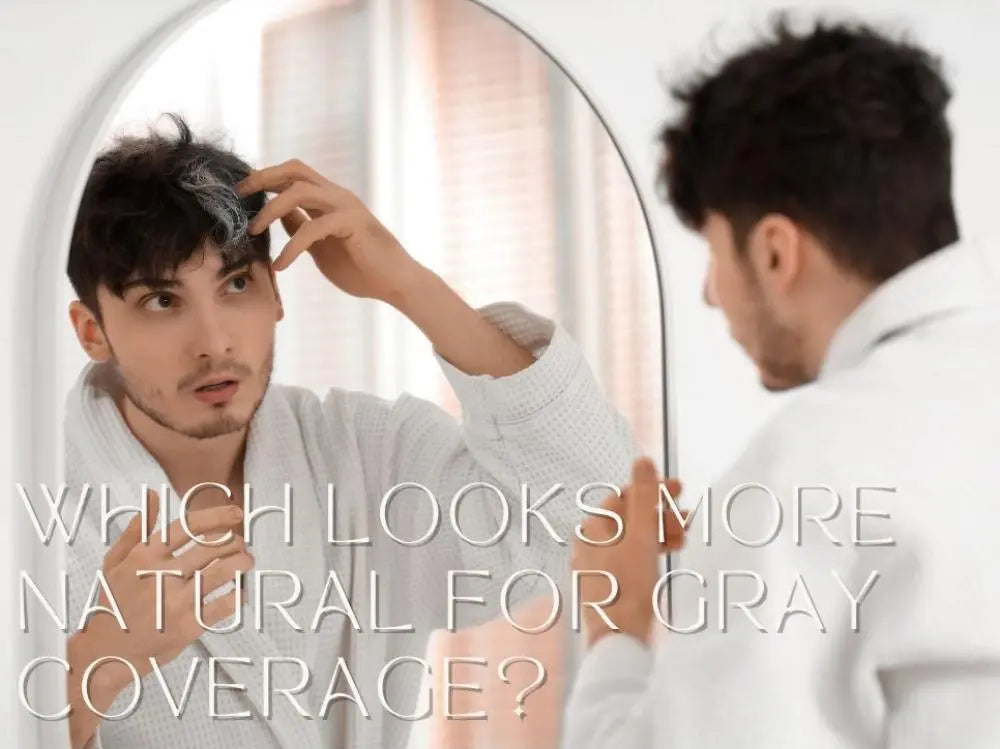 Black vs Dark Brown Hair Dye Shampoo: Which Looks More Natural for Gray Coverage? Limer-global