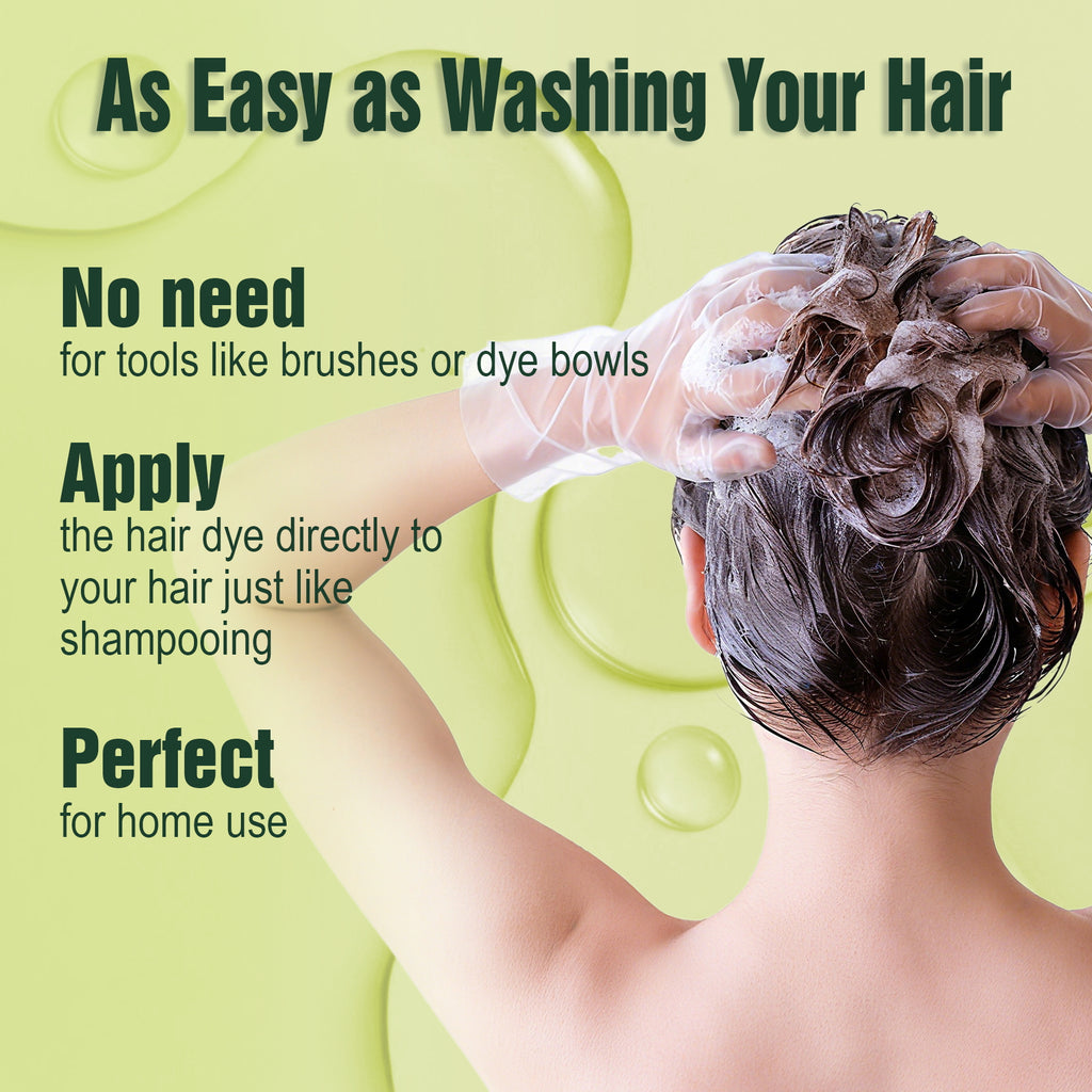 0% PPD 200ML Hair Dye Shampoo