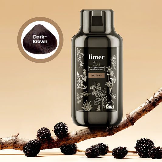 Dark Brown Hair Dye Shampoo