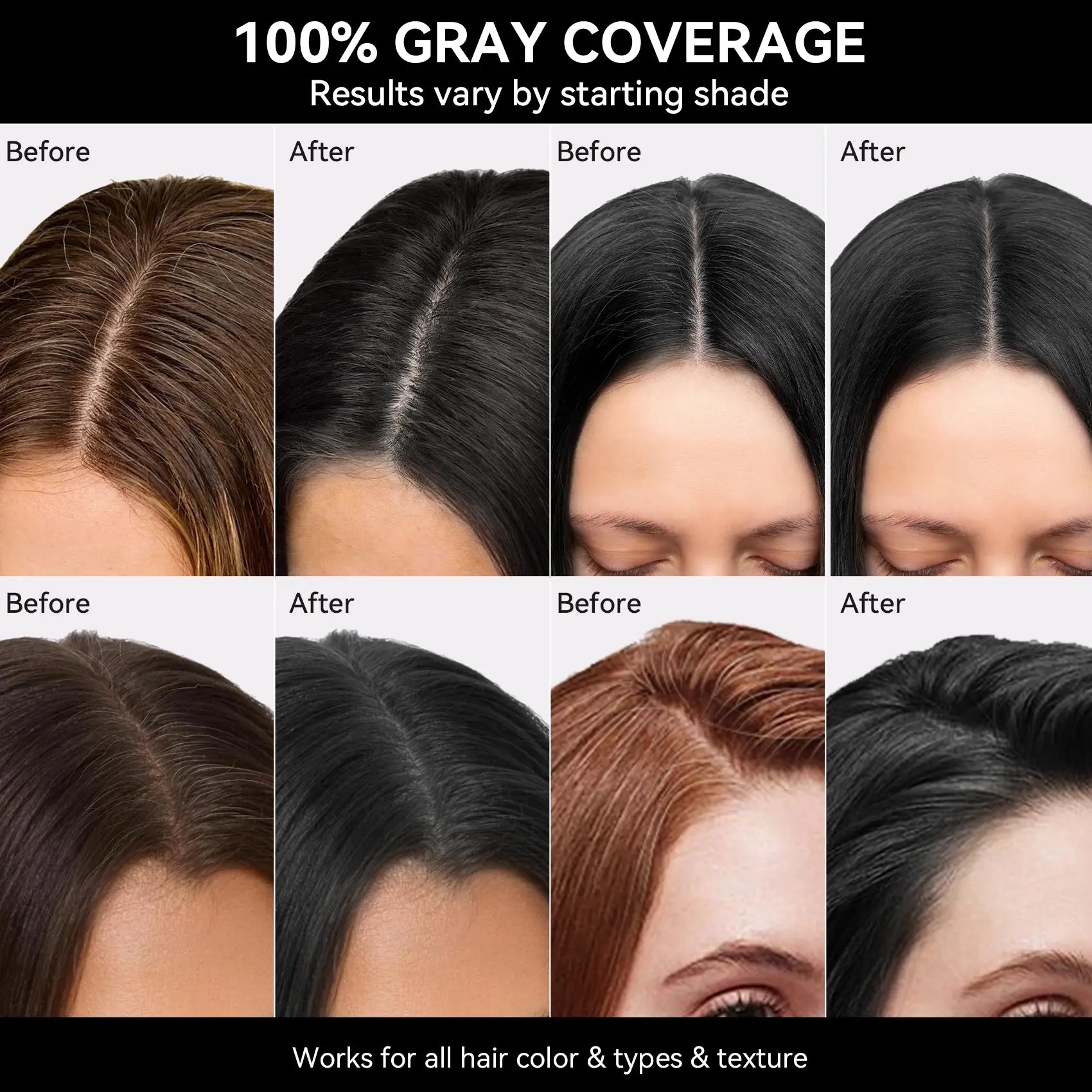 Champú para teñir el cabello castaño
