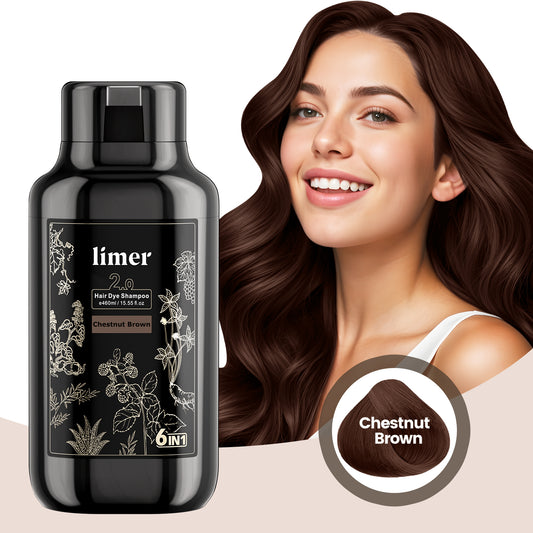 Pure Rinse Dye Hair Dye Shampoo - Chestnut Brown