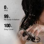 Clear-Water Rinse Hair Dye Shampoo - various colors