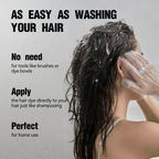 0% PPD 200ML Hair Dye Shampoo - Light Brown