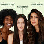 0% PPD Color Comb for Hair Dye - Natural Black